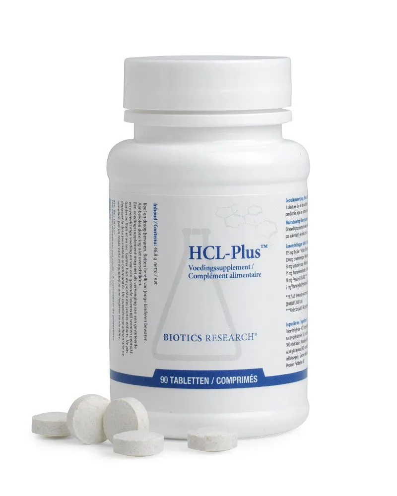 Biotics Research Corporation-HCl Plus 10143_1