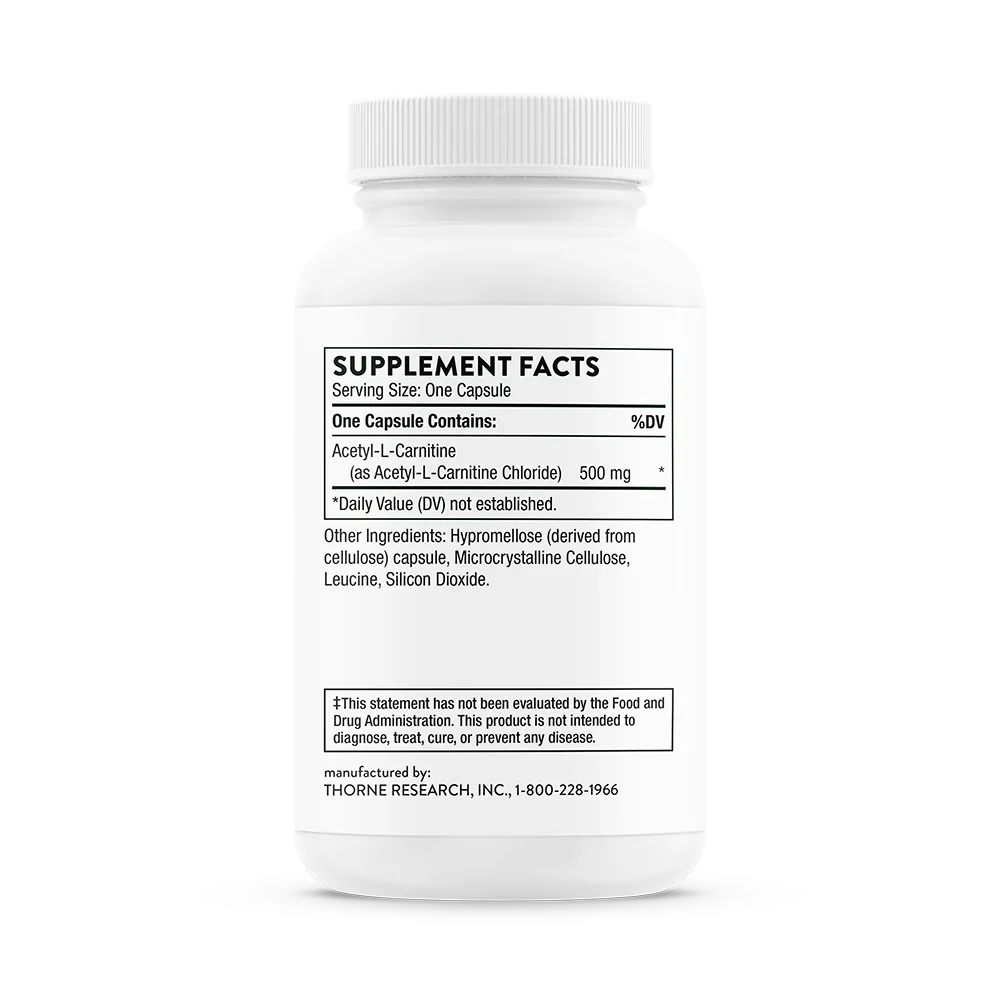 Thorne Research Inc.-Acetyl-L-Carnitine - NSF SA520_3