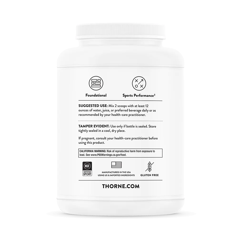 Thorne Research Inc.-Plant Protein Chocolate - NSF Certified for Sport_SP119_