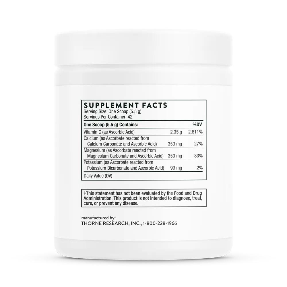 Thorne Research Inc.-Buffered C Powder - NSF C155_2