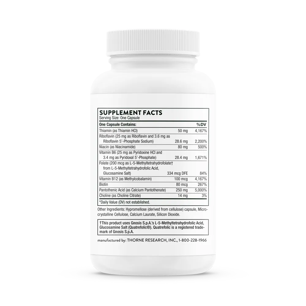 Thorne Research Inc.-Stress B-Complex - NSF_B107_