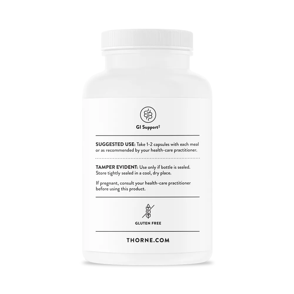 Thorne Research Inc.-Betaine HCl & Pepsin - NSF_SD415_