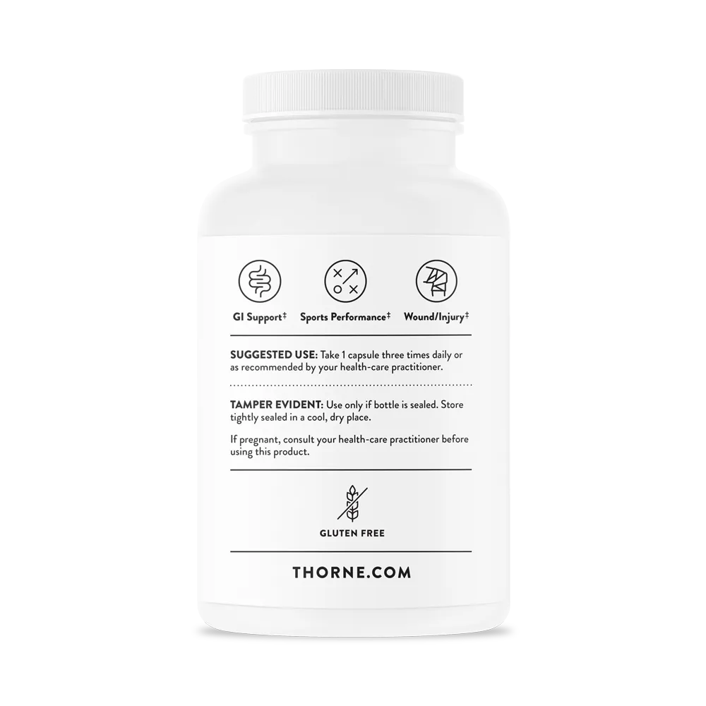 Thorne Research Inc.-L-Glutamine - NSF SA518_3