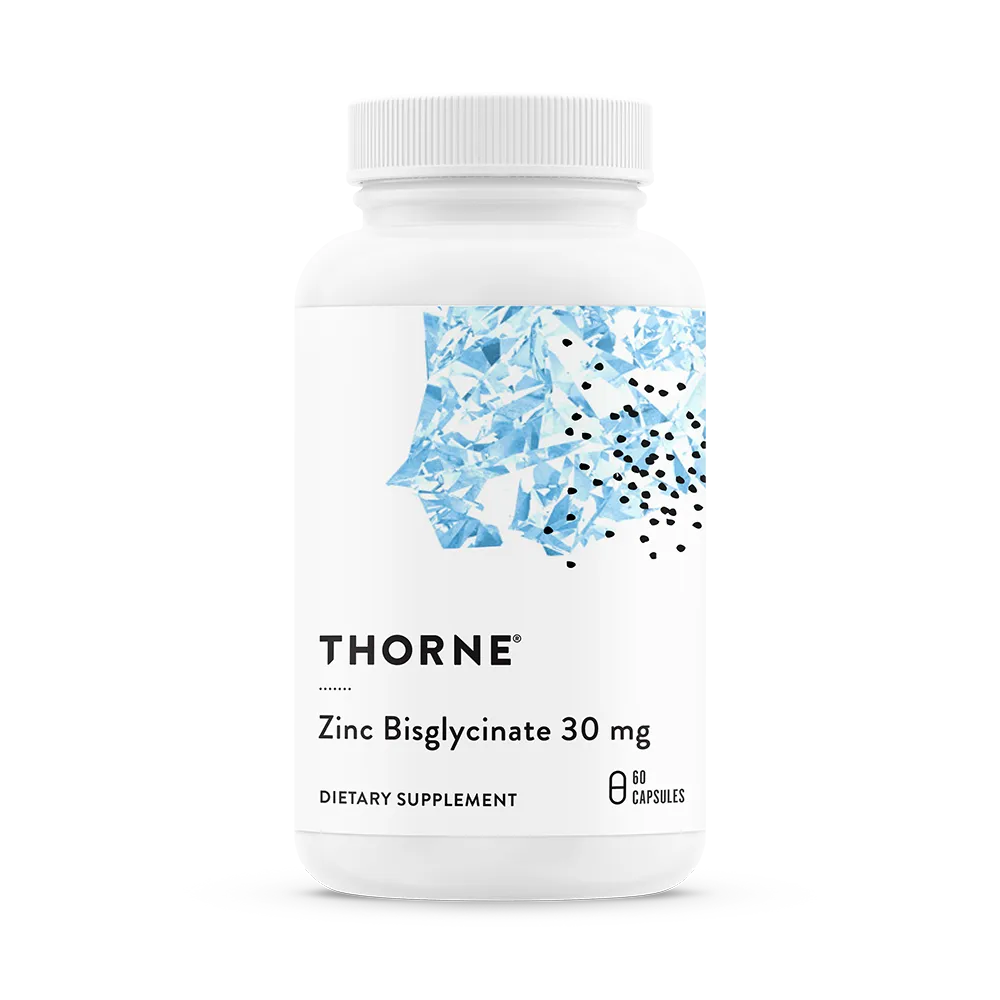 Thorne Research Inc.-Zinc Bisglycinate 30 mg - NSF M291_1