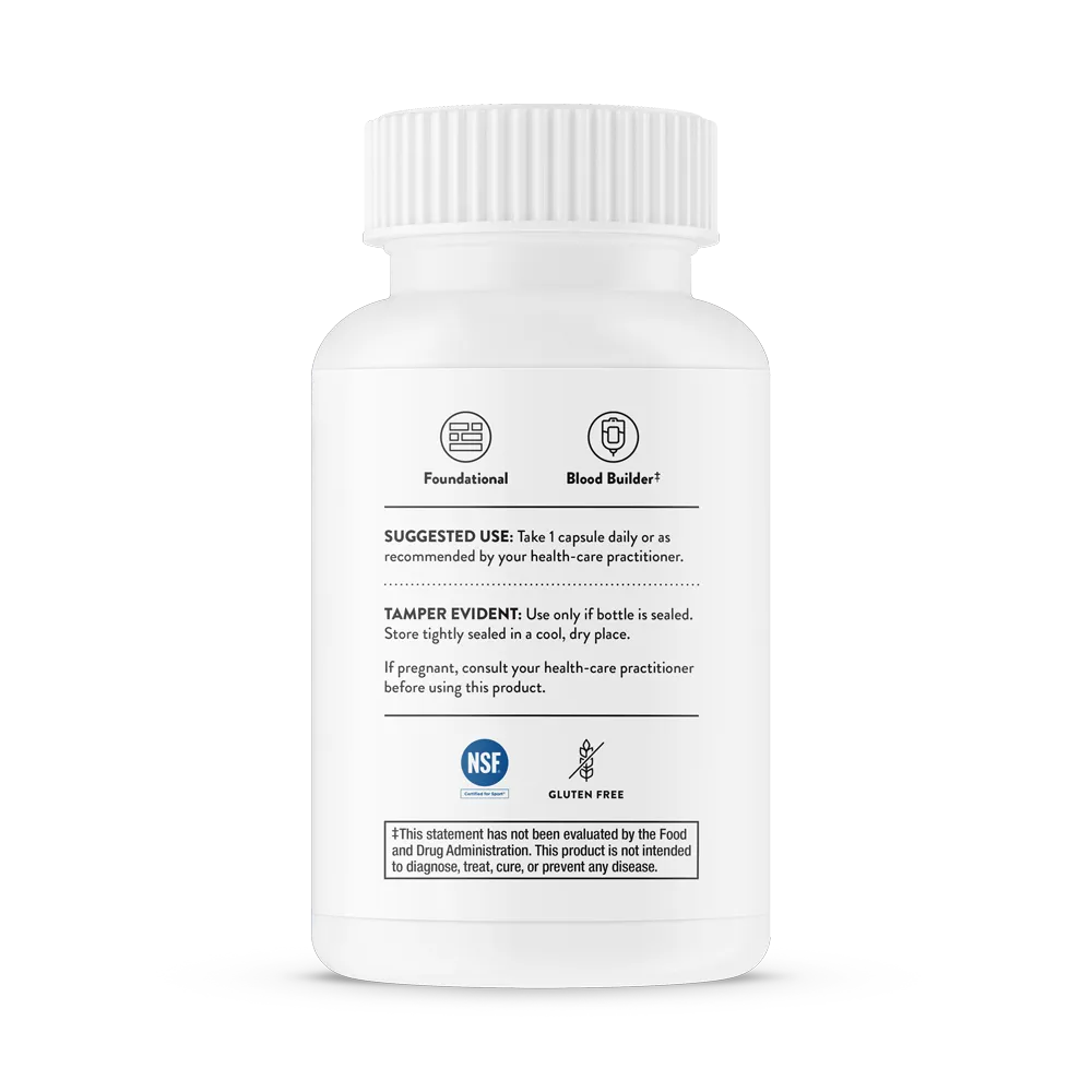 Thorne Research Inc.-Iron Bisglycinate - NSF Certified for Sport M226_3