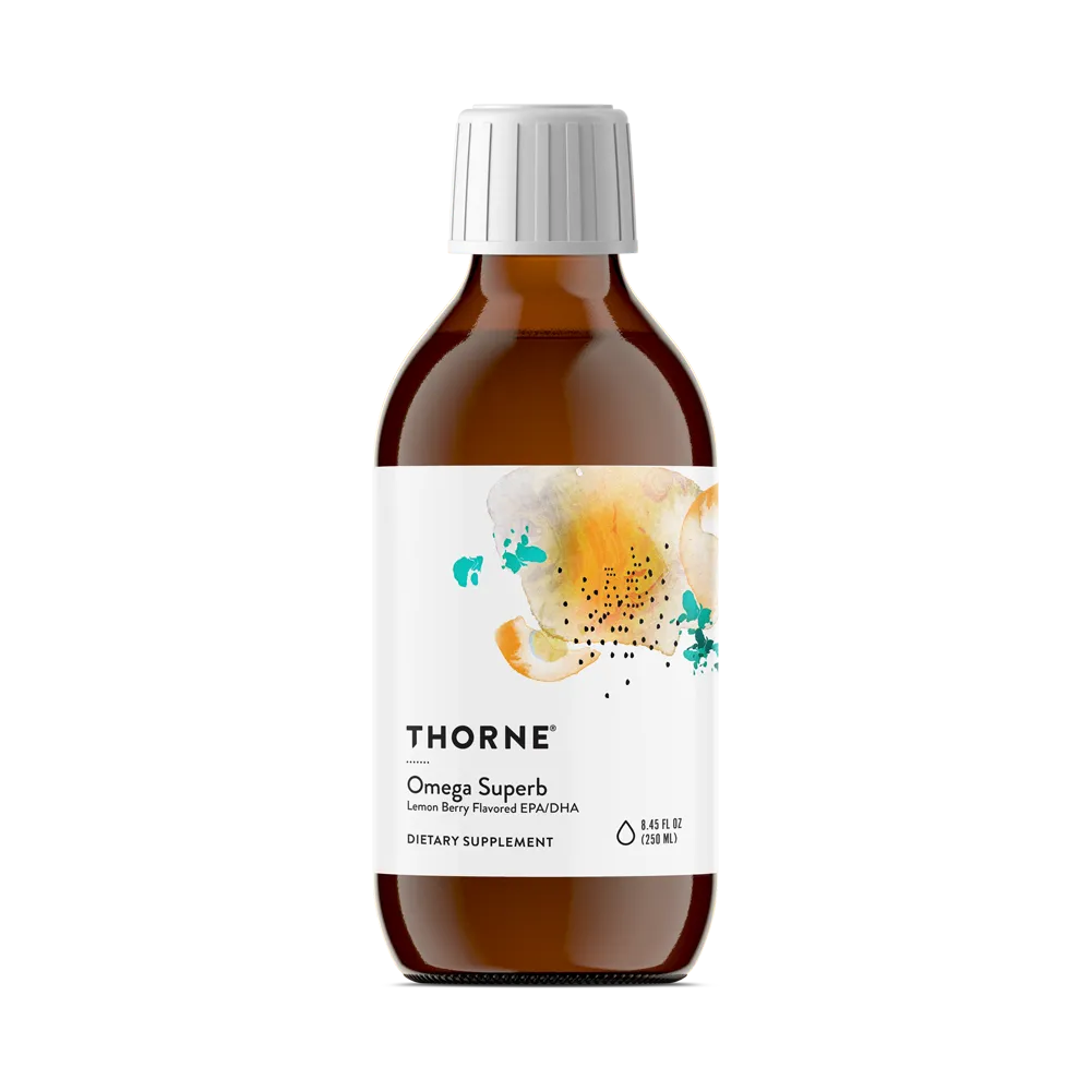 Thorne Research Inc.-Omega Superb - Lemon Berry - NSF_SP639_