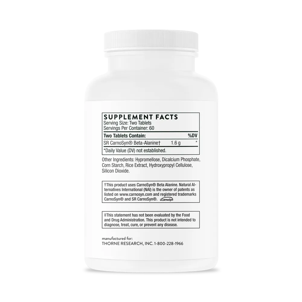 Thorne Research Inc.-Beta Alanine-SR - NSF Certified for Sport SF907_2