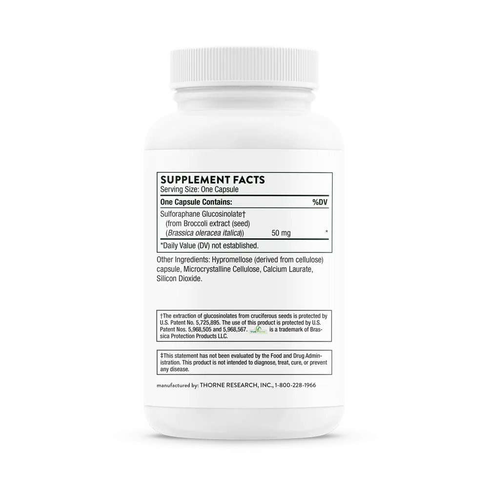 Thorne Research Inc.-Broccoli Seed Extract - NSF SP660_2