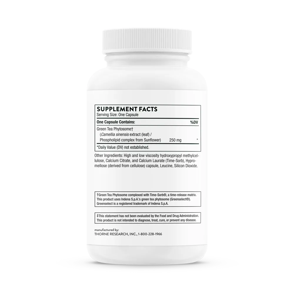 Thorne Research Inc.-Green Tea Phytosome - NSF_SB336_