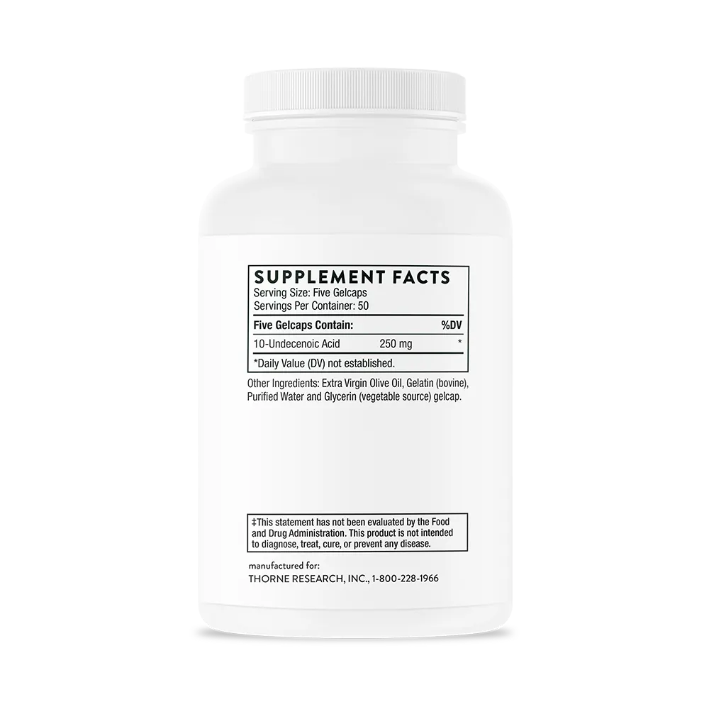 Thorne Research Inc.-Undecylenic Acid_SF722_