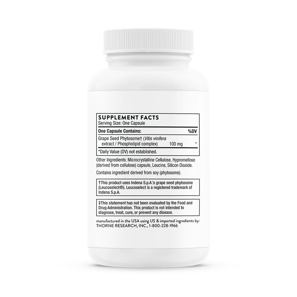 Thorne Research Inc.-Grape Seed Extract - NSF (Auslaufartikel) SF745_2