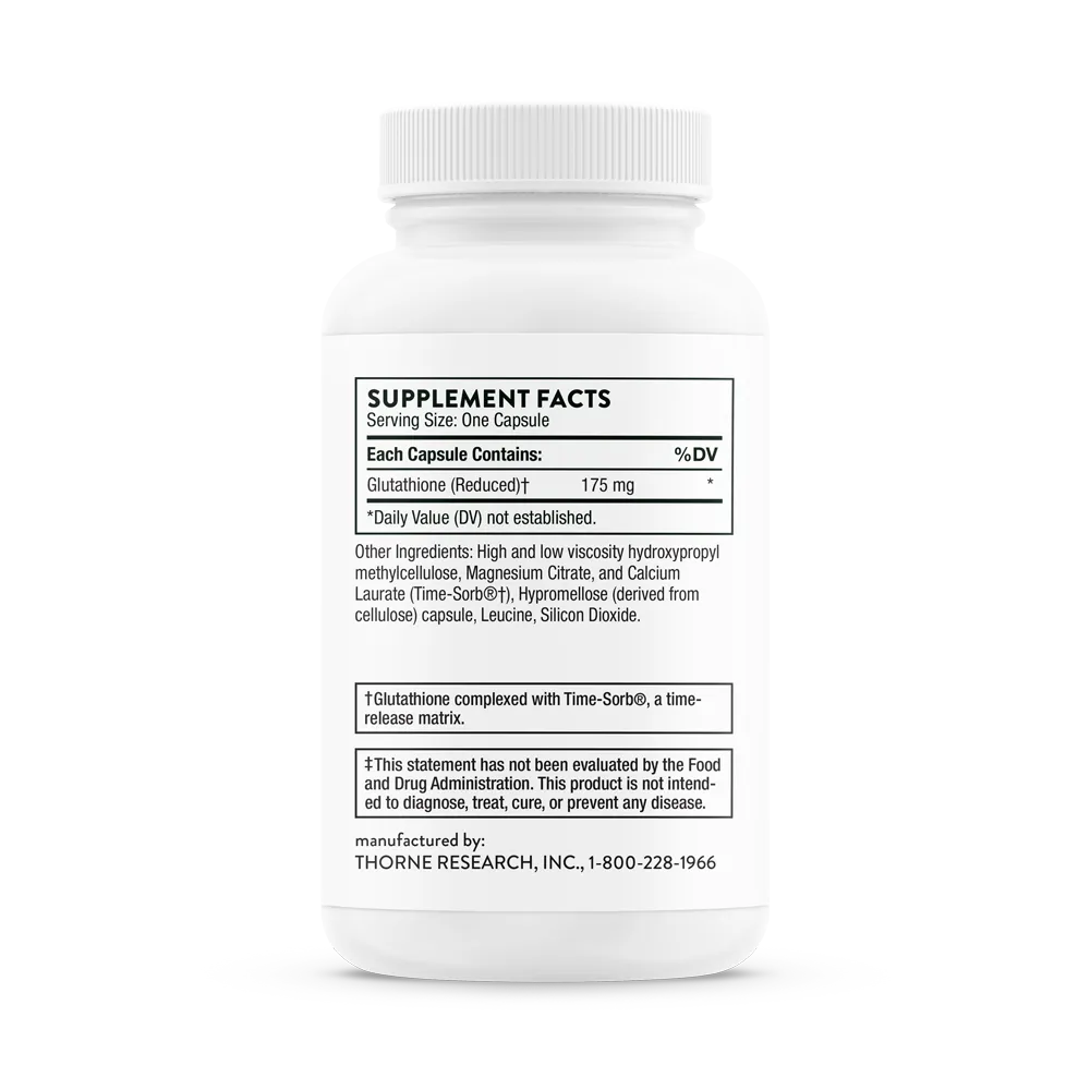 Thorne Research Inc.-Glutathione-SR - NSF Certified for Sport SA540_2