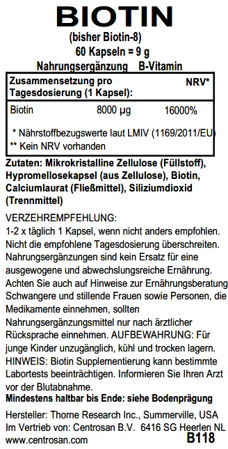 Thorne Research Inc.-Biotin - NSF B118_3