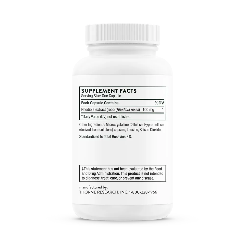 Thorne Research Inc.-Rhodiola - NSF SF755_2