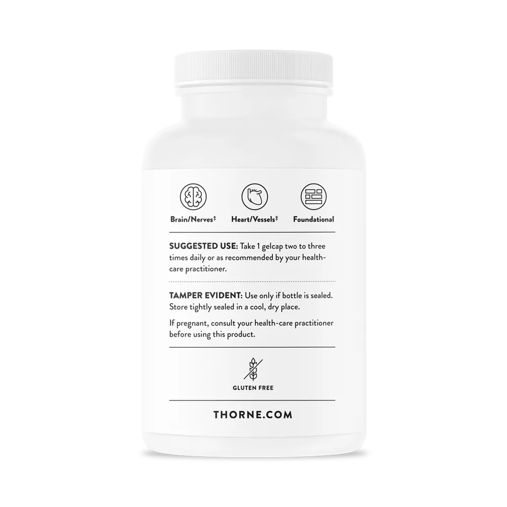Thorne Research Inc.-Omega-3 with CoQ10 NSF_SP616_