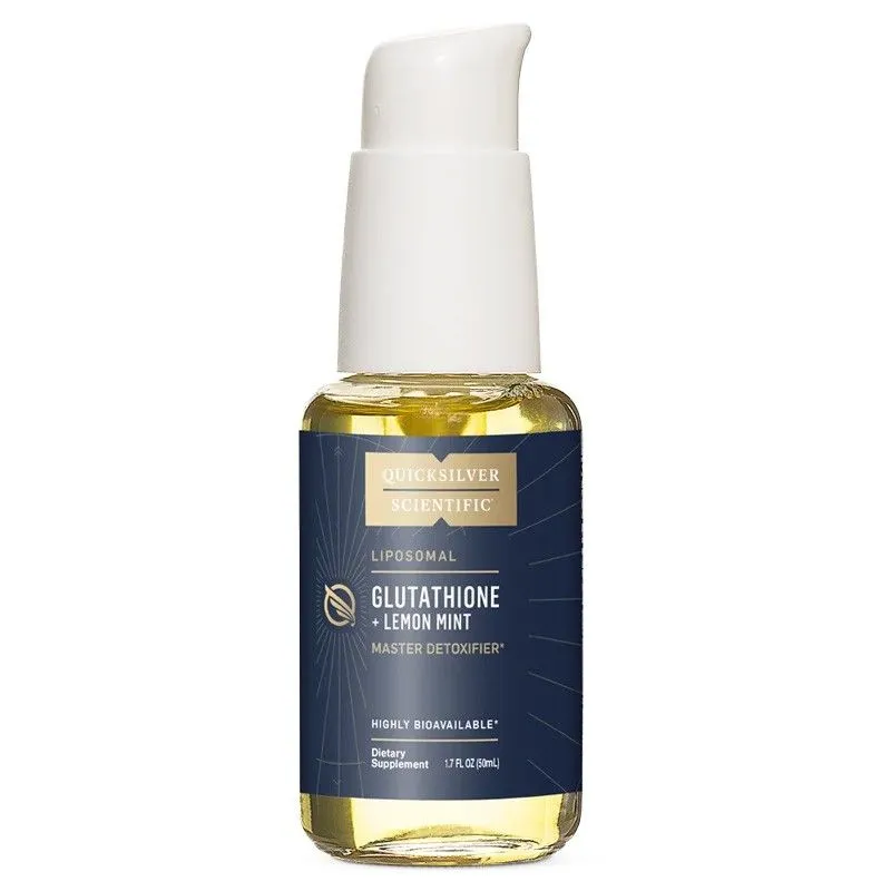 Quicksilver Scientific-Glutathion Liposomal Lemon Mint Mundspray 38107_1