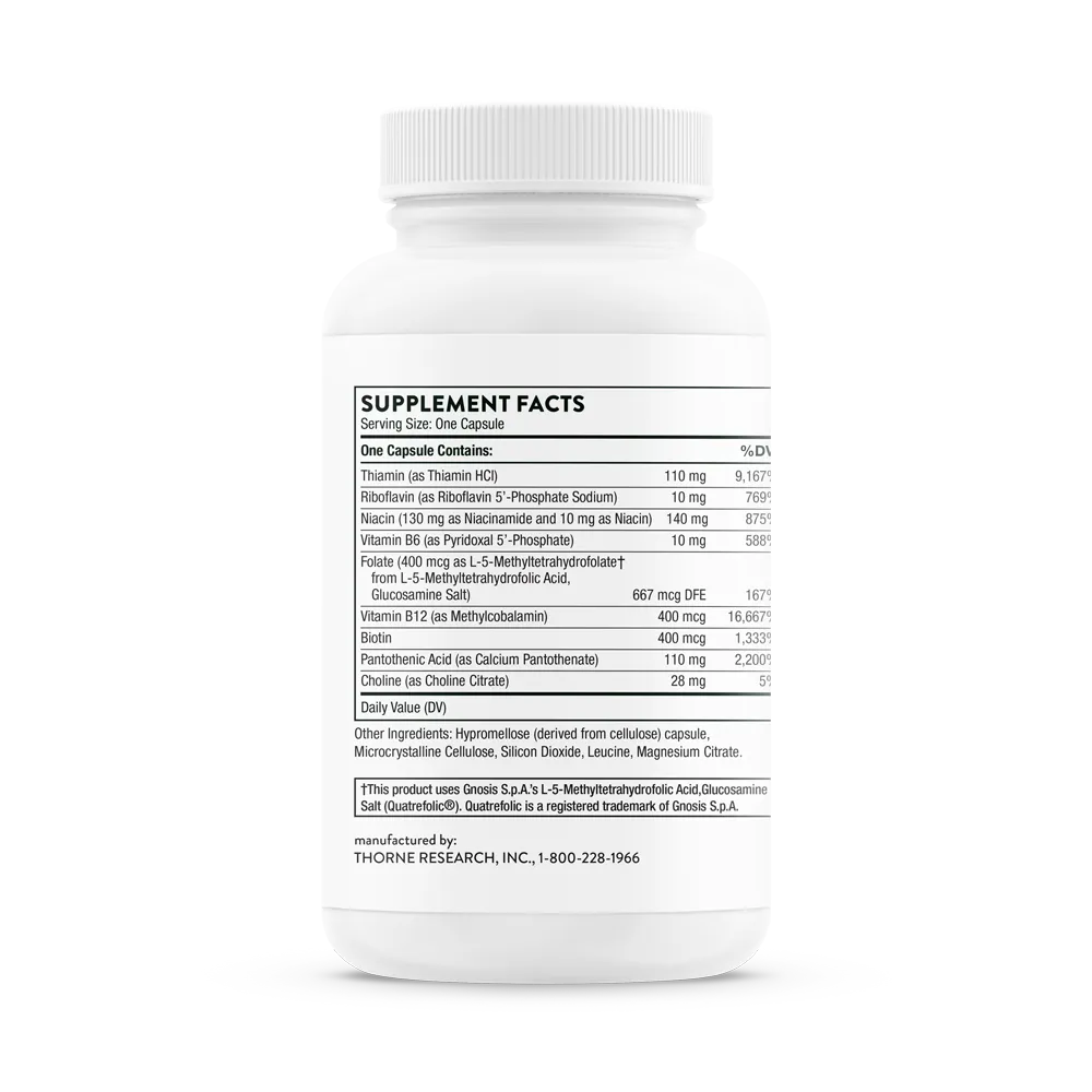 Thorne Research Inc.-Basic B Complex_B104_