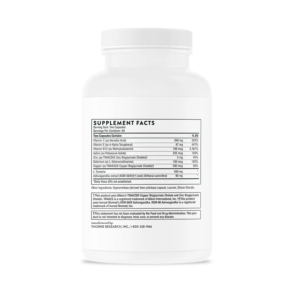 Thorne Research Inc.-Thyrocsin - NSF SF784_2