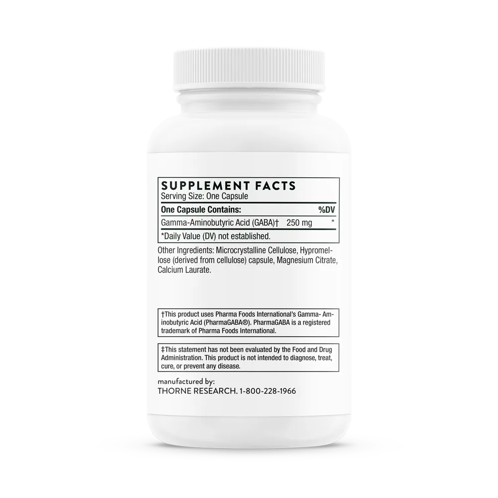 Thorne Research Inc.-PharmaGABA-250 - NSF SP662_2
