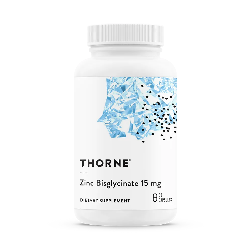 Thorne Research Inc.-Zinc Bisglycinate 15 mg - NSF_M290_