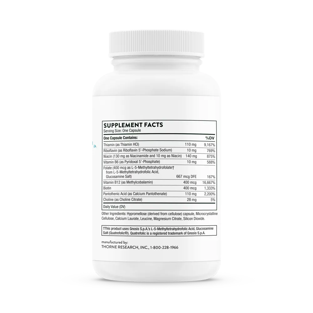 Thorne Research Inc.-Vitamin B12 Methylcobalamin NSF_B125_