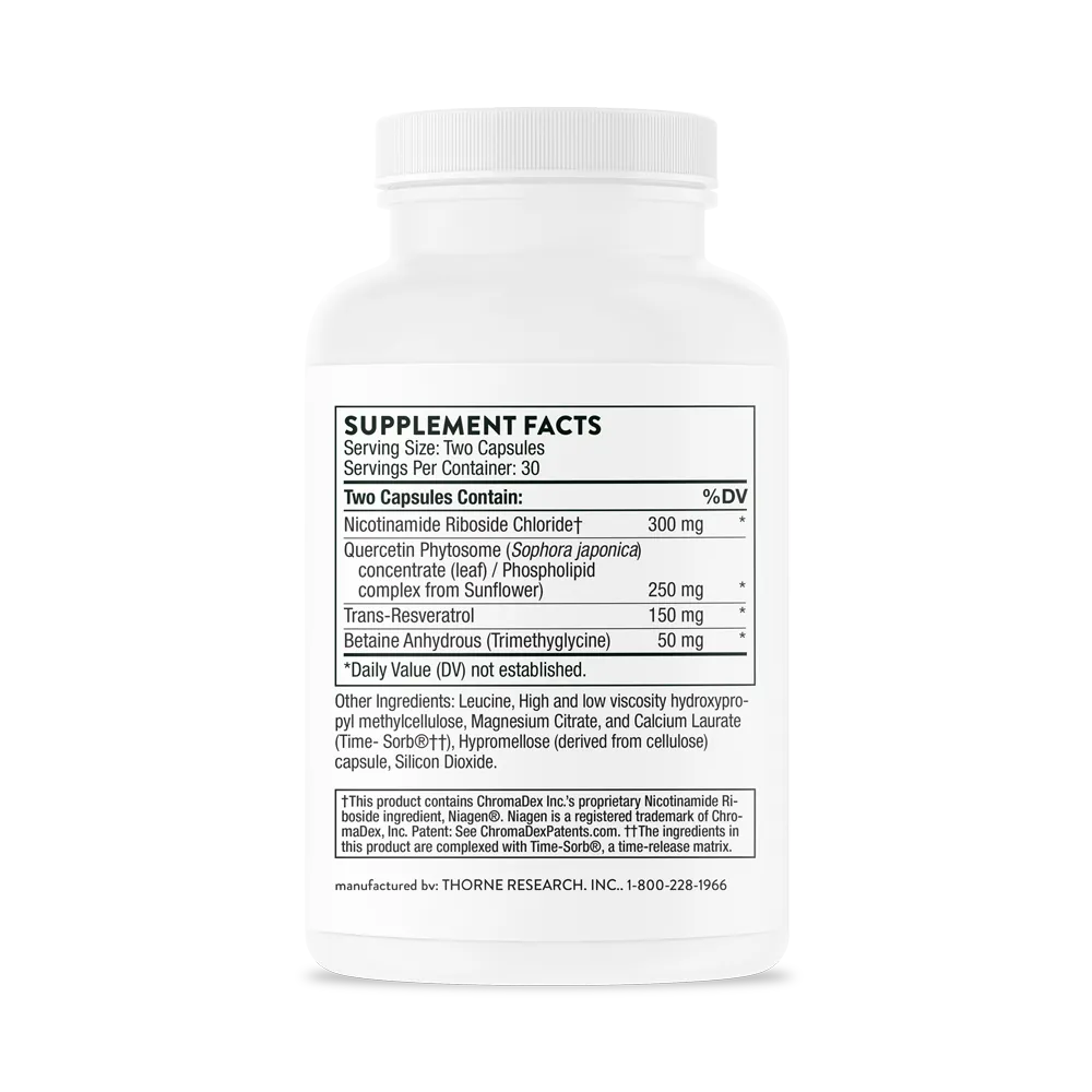 Thorne Research Inc.-ResveraCel - NSF_SB302_